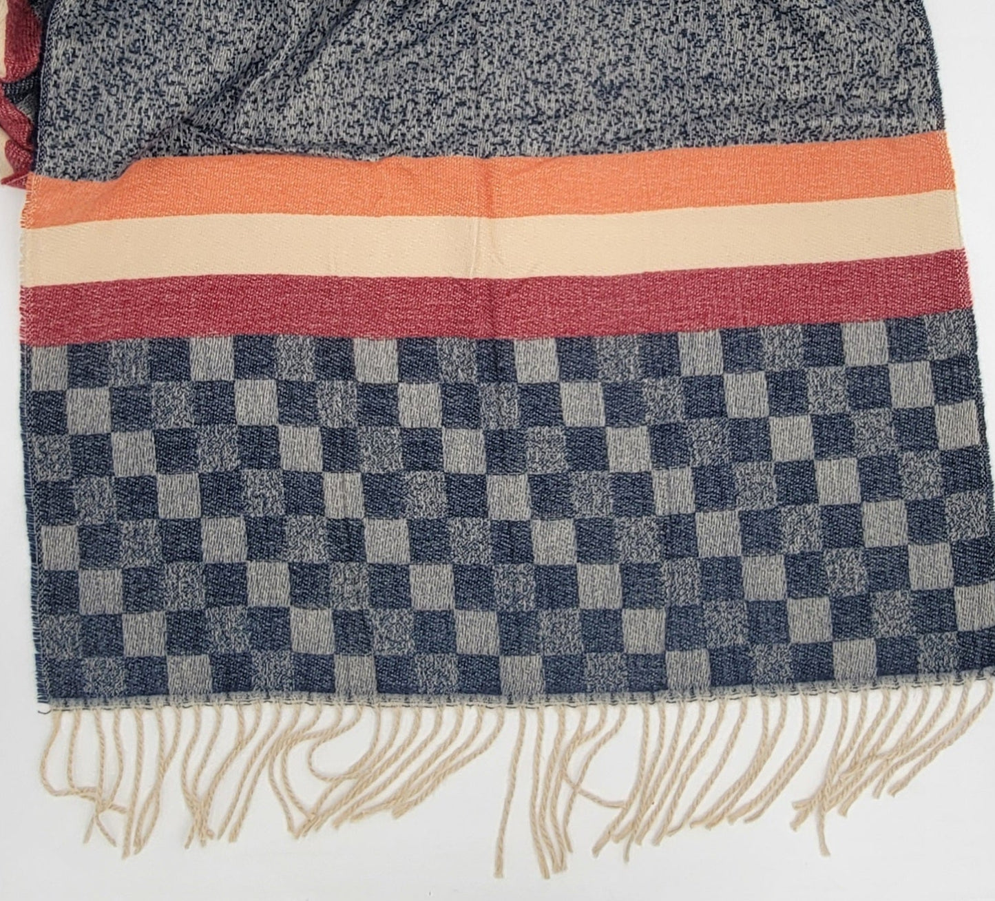 Checkered Blanket Scarf