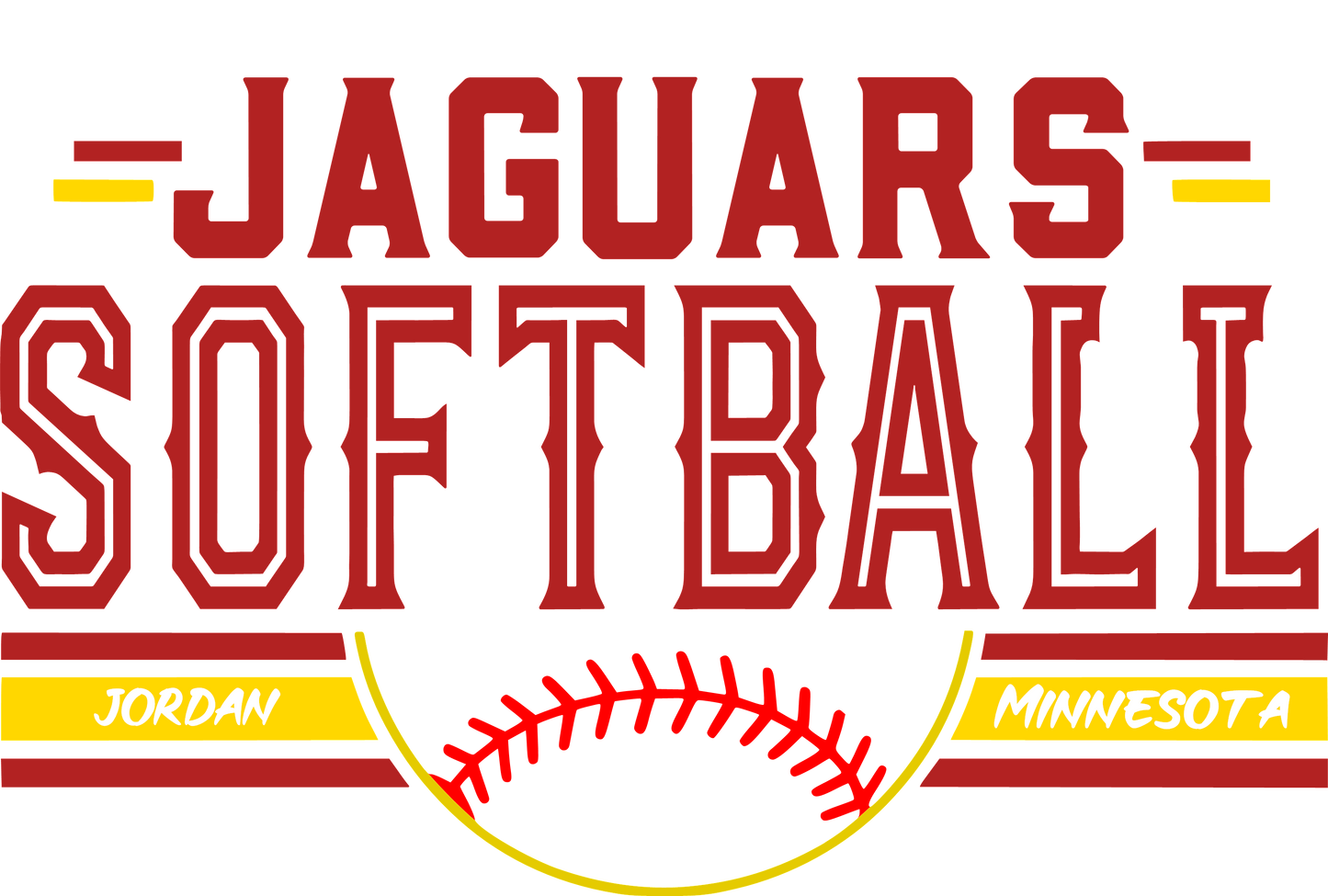Jordan Jaguars Softball Tee