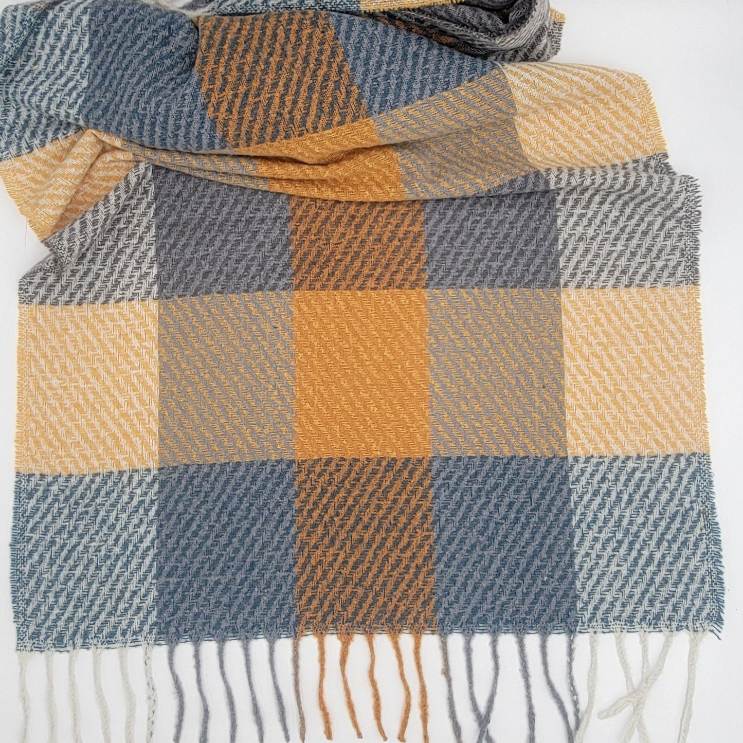 Checkered Blanket Scarf