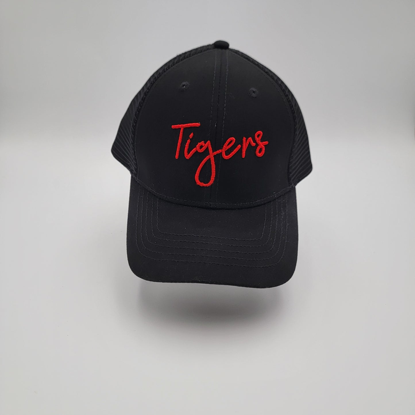 Tigers Script Puff Cap