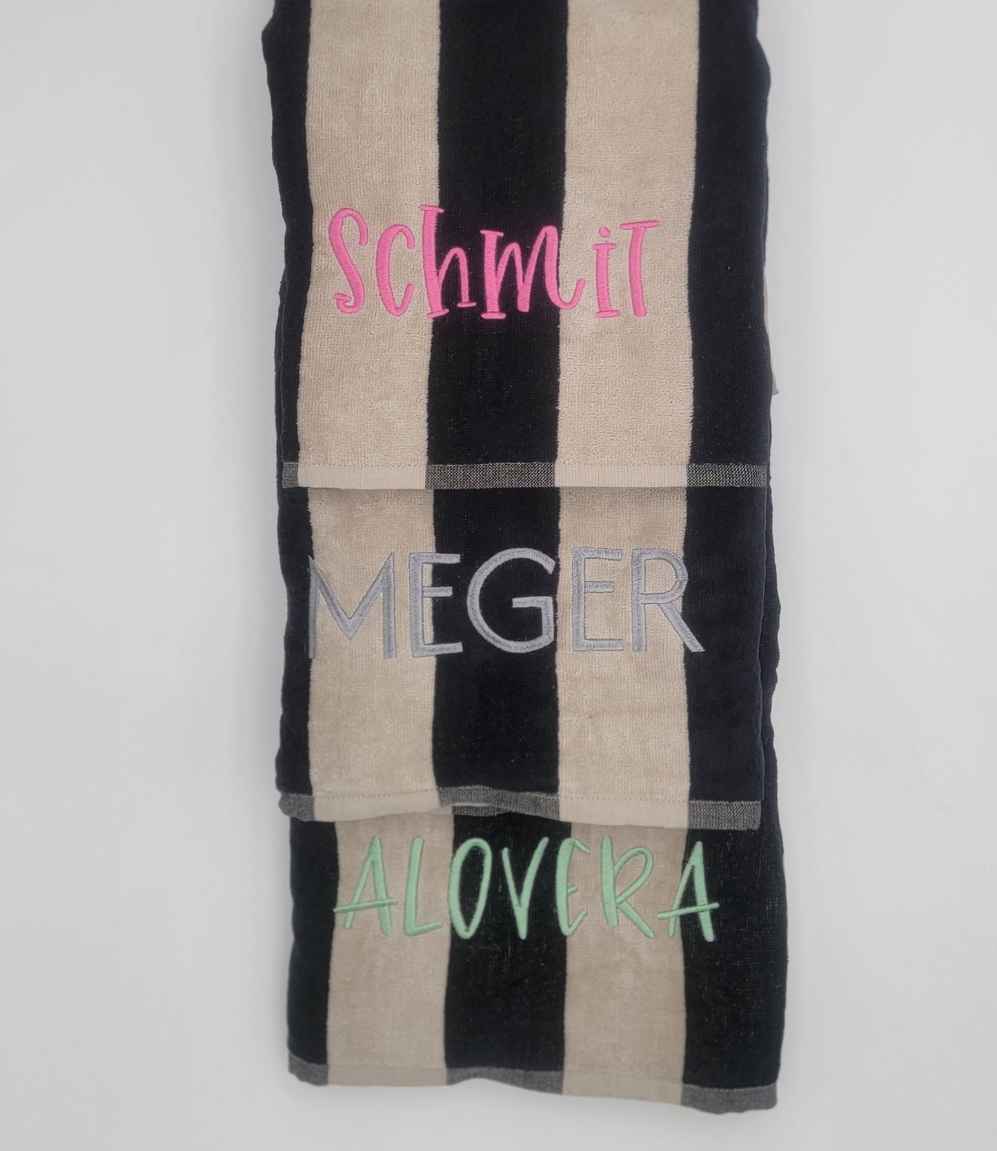 Embroidered Beach Towel