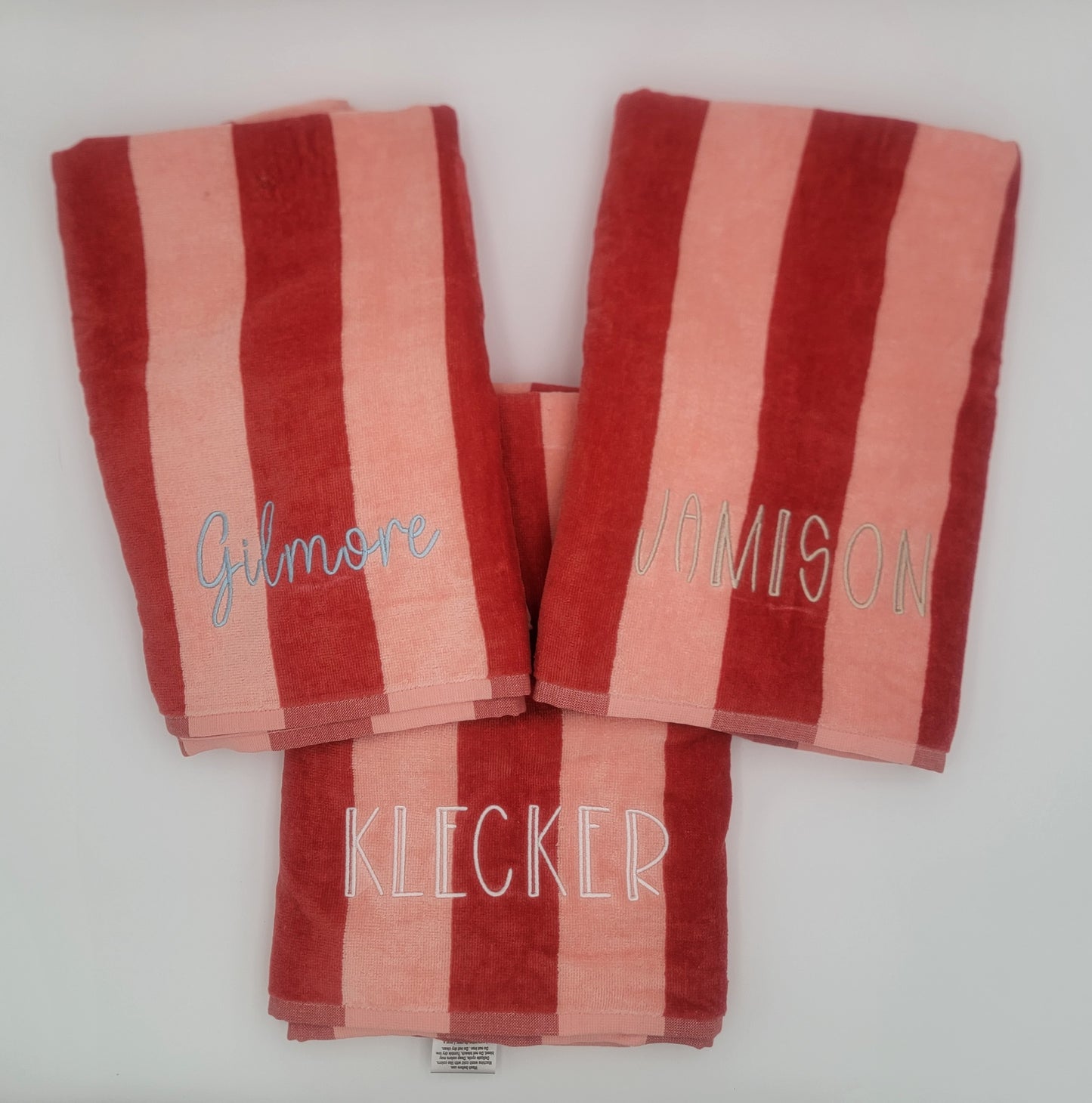 Embroidered Beach Towel