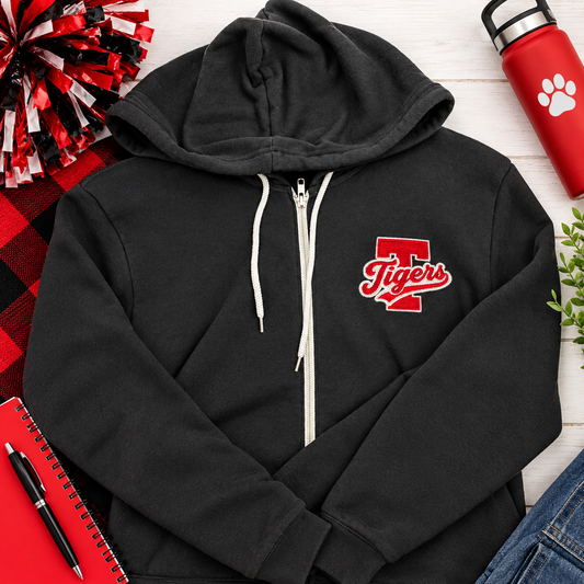 Tigers Zip Up Hoodie