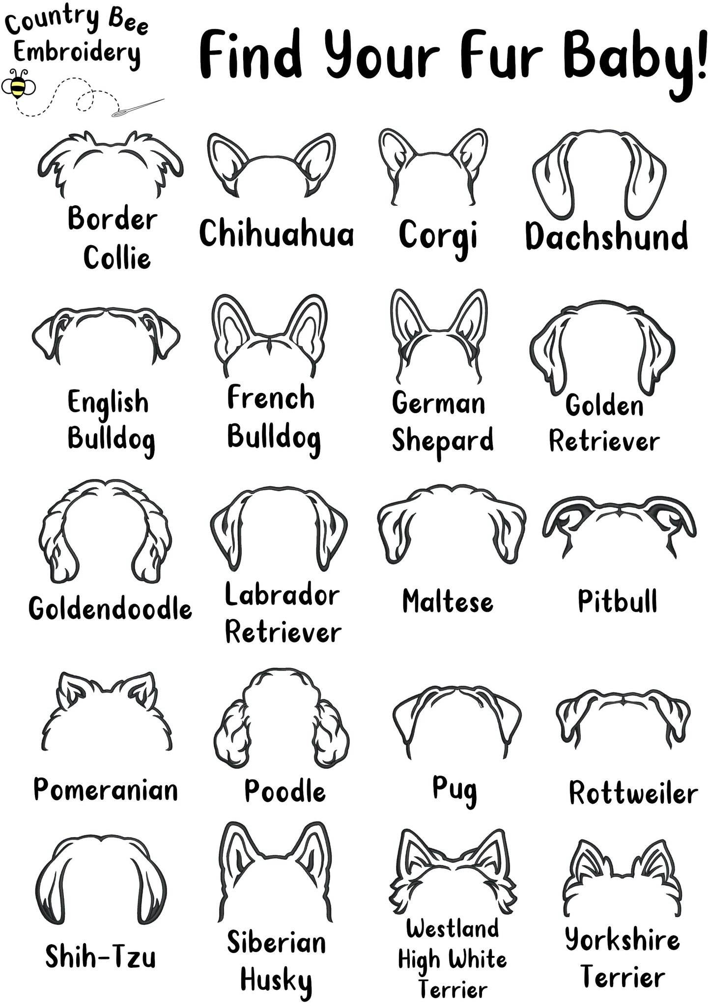 Custom Dog Mom Sweatshirt, Embroidered Dog Sweatshirt, Fur Baby Sweatshirt, Dog Name on Sleeve, Custom Name Dog Sweatshirt