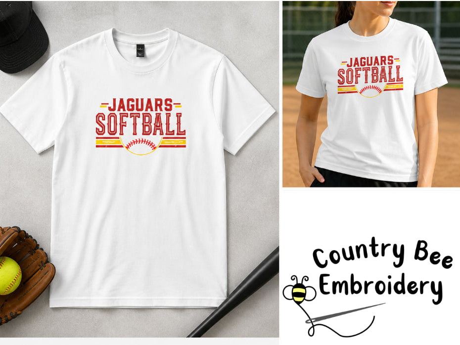 Jordan Jaguars Softball Tee