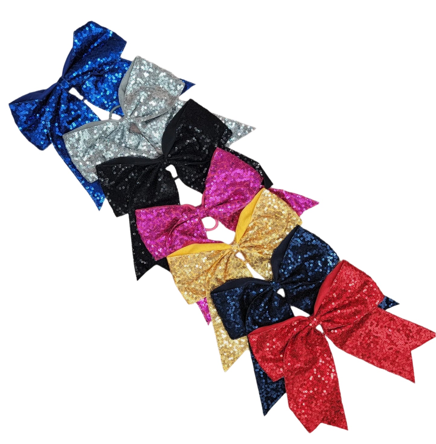 Sequin Glitter Bow, Cheer Bow, Sparkle Bow, Spirit Bow, Homecoming Hair Bow, Glitter Hair Bow, Dance Bow