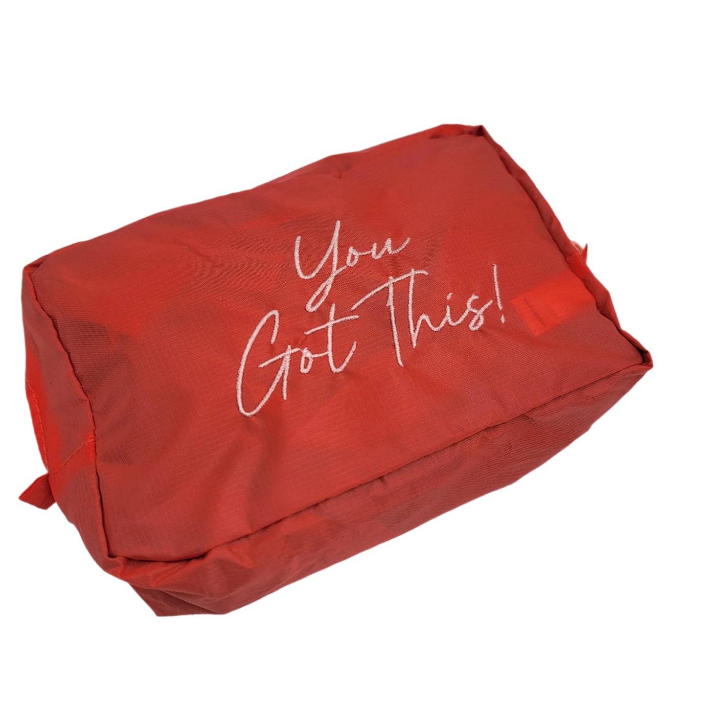 You Got This! Embroidered Stash Dimensional Pouch