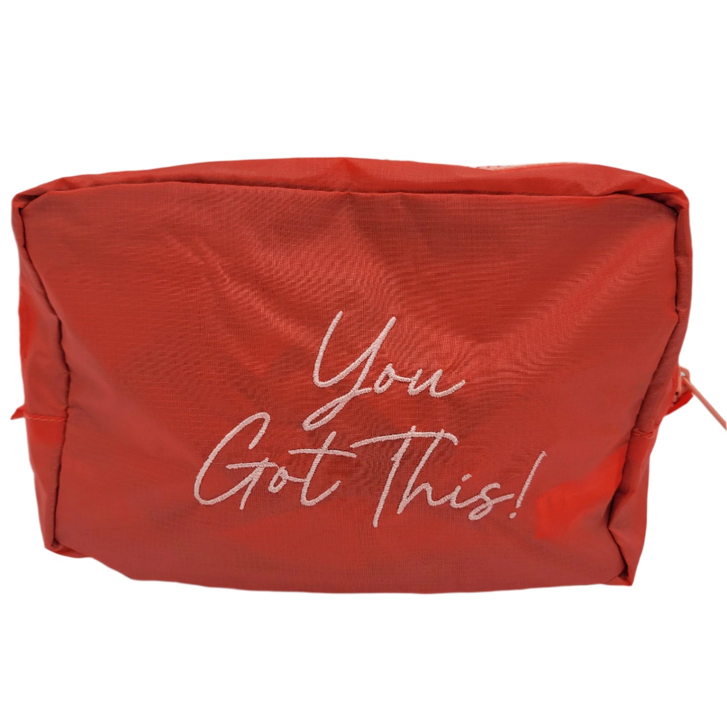 You Got This! Embroidered Stash Dimensional Pouch