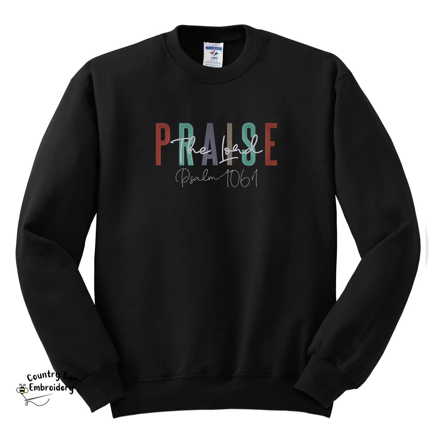 Praise the Lord Embroidered Crewneck