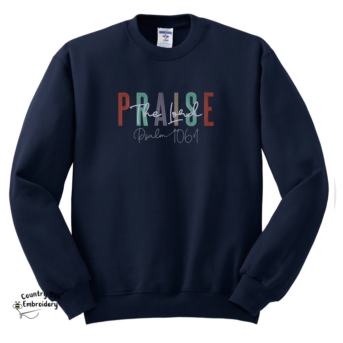 Praise the Lord Embroidered Crewneck