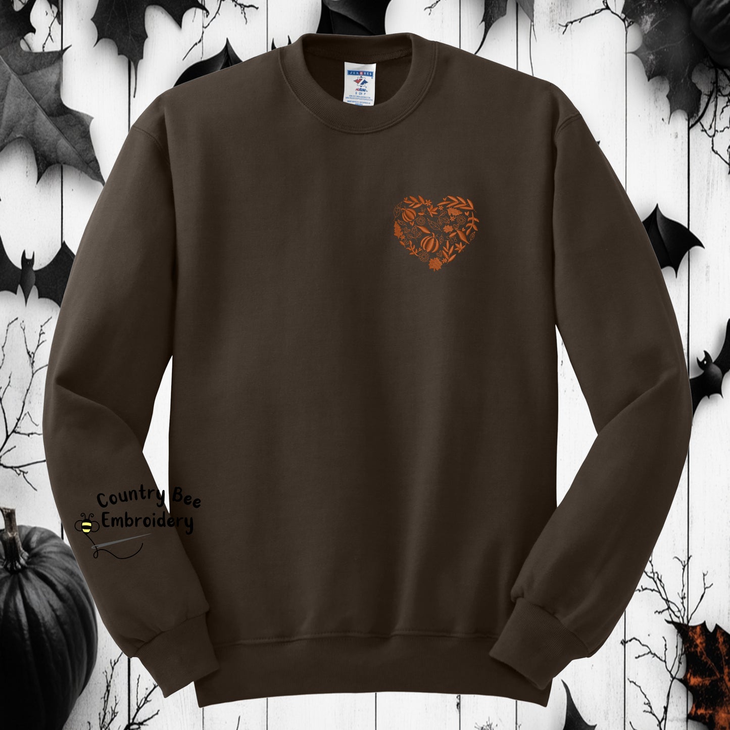 Pumpkin Heart Sweatshirt